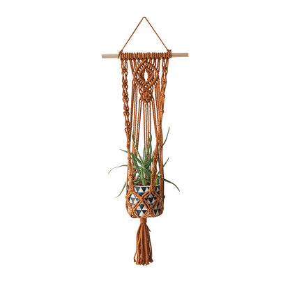 Hand made hanging basket tapestry