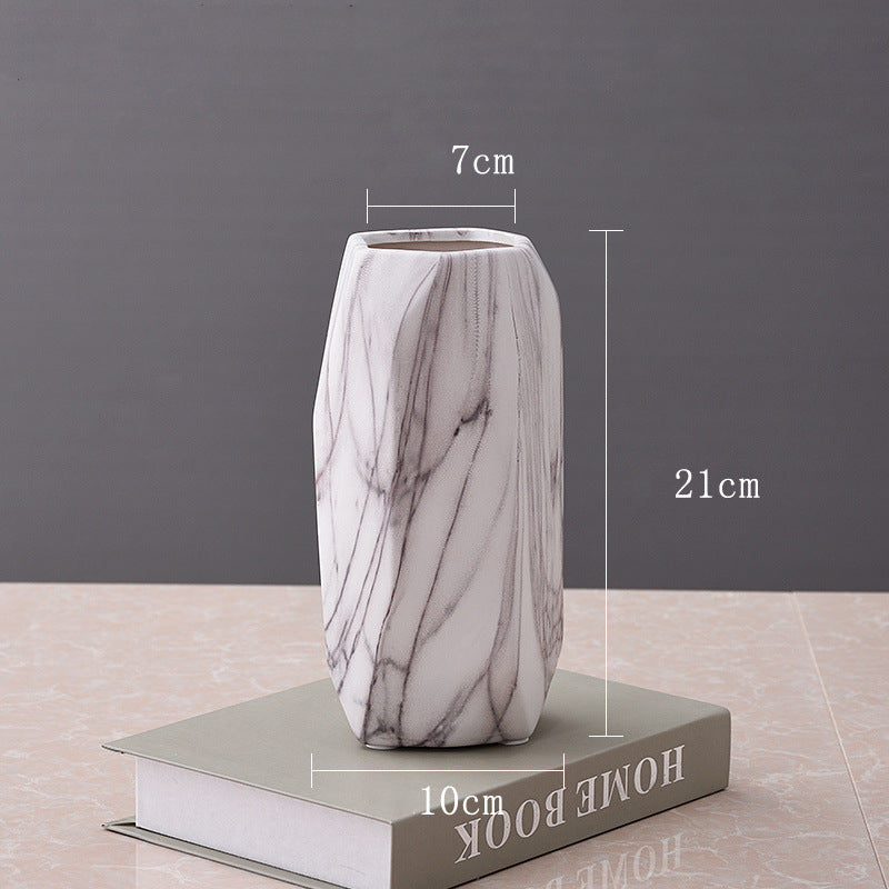 Set of Stone pattern geometric flowerpot!