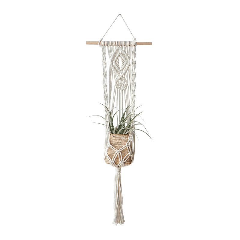 Hand made hanging basket tapestry