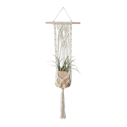 Hand made hanging basket tapestry
