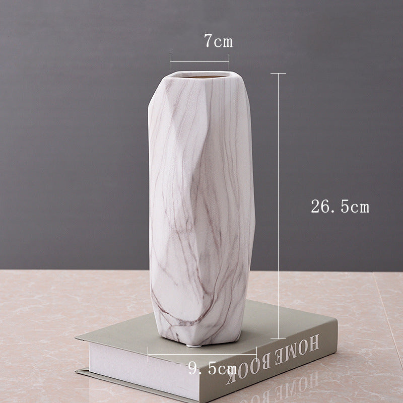 Set of Stone pattern geometric flowerpot!