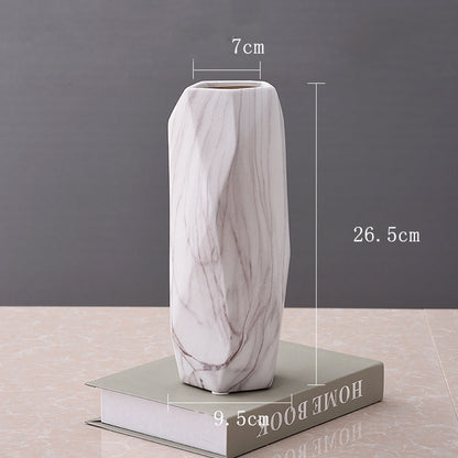 Set of Stone pattern geometric flowerpot!