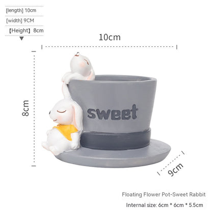 Creative Home Desktop Decorative Succulent Flower Pot