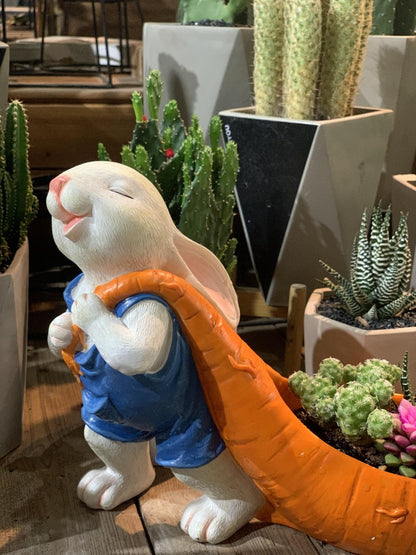 Creative Rabbit Flower Pot!