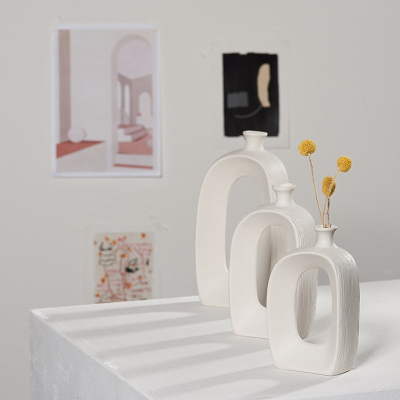 White ceramic vase!