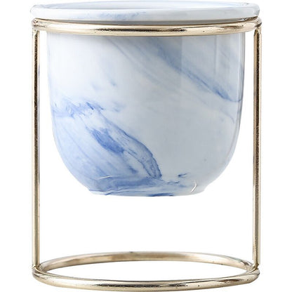 Marble pattern flowerpot!