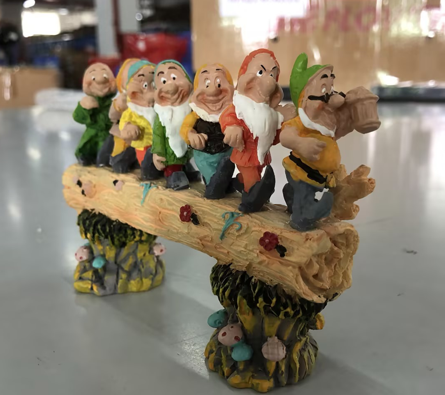 Resin Seven Dwarfs Gnome!