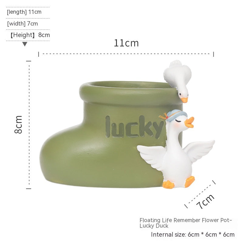 Creative Home Desktop Decorative Succulent Flower Pot