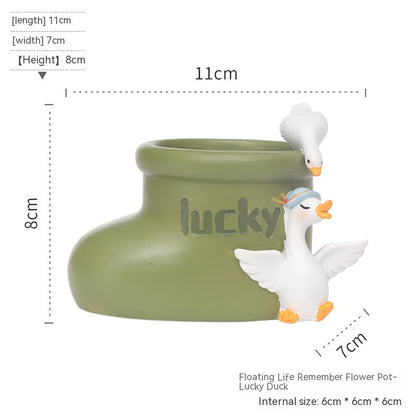 Creative Home Desktop Decorative Succulent Flower Pot