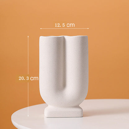 Creative Frosted Ceramic Vase!