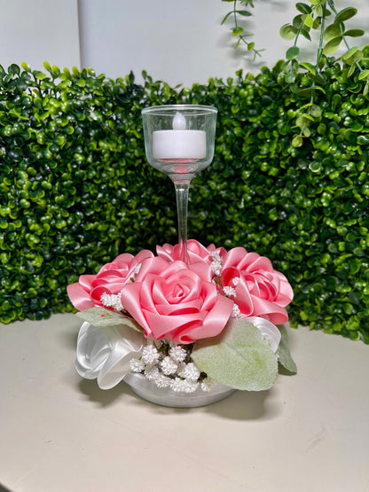 Handmade Flower Centerpiece!