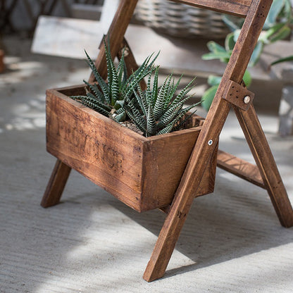 Garden Decorations Solid Wood Flower Box!