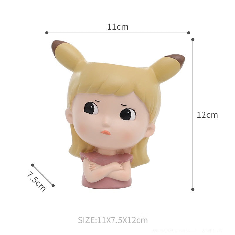 Cute Cartoon Character Flowerpot!