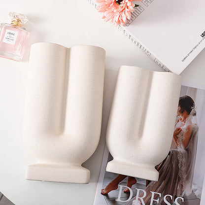 Creative Frosted Ceramic Vase!