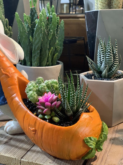 Creative Rabbit Flower Pot!